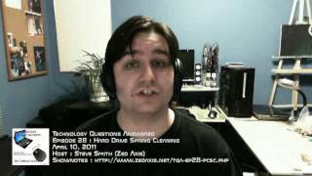 Steve Smith, host of your Technology Questions Answered, guides listeners through a checklist of maintenance instructions to spring clean your computer.