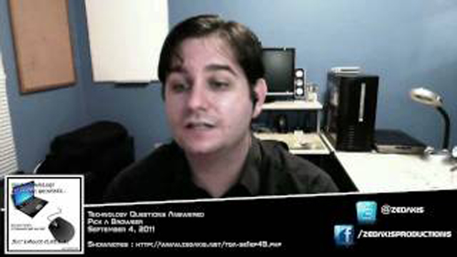 Steve Smith, host of your Technology Questions Answered, introduces to listeners the 4 most commonly used web browsers.