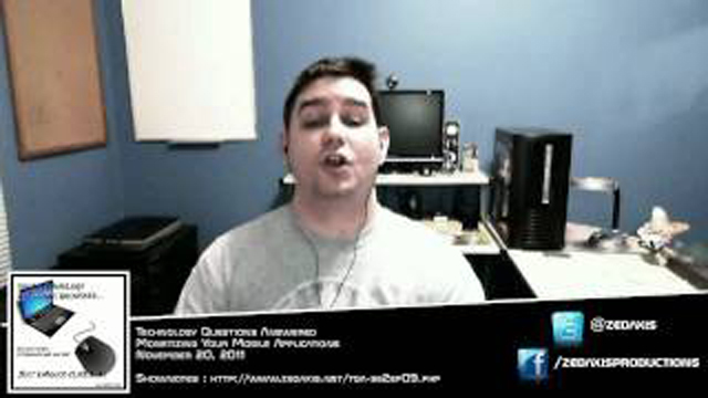 Steve Smith, host of your Technology Questions Answered, talks about generating supplemental income in from within mobile applications