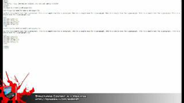 Steve Smith, host of your TQA Weekly, how to structure HTML code to create headers, paragraphs, and lists.