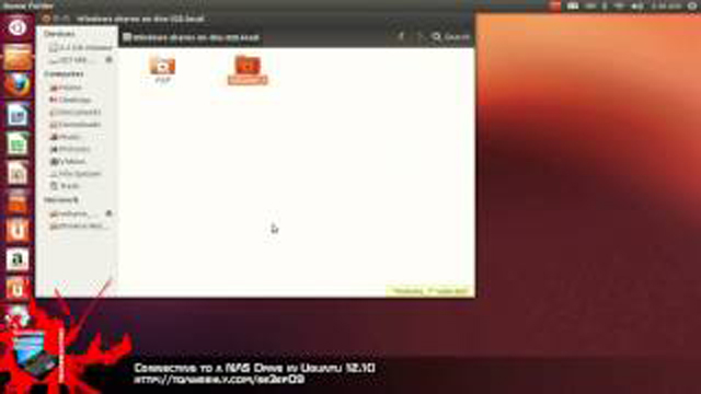 Steve Smith demonstrates how to mount a NAS drive in Ubuntu 12.10, and create a bookmark to automount the NAS drive in the future should the need for future access arise.
