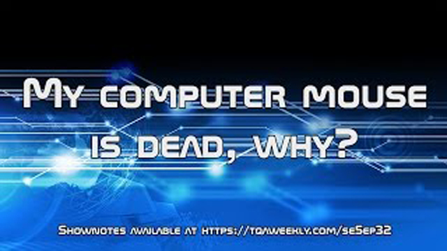 Steve Smith explains why you are usually to blame for your dead computer mouse.