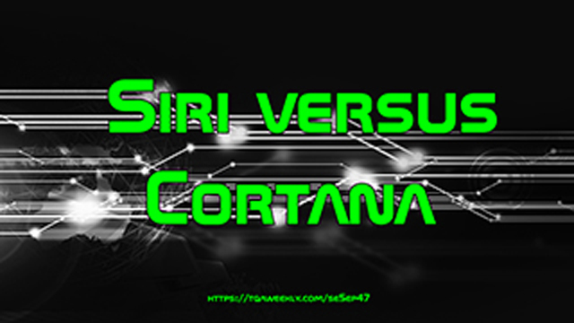 Steve Smith pins Siri against Cortana to show which has the most functionality.