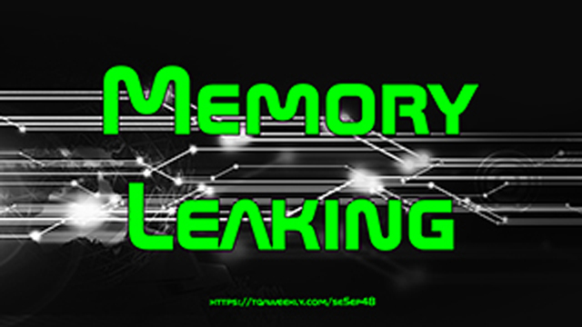 Steve Smith, talks about how a specific type of programming flaw, a memory leak, can cause applications to crash seemingly randomly, and unexpectedly. 