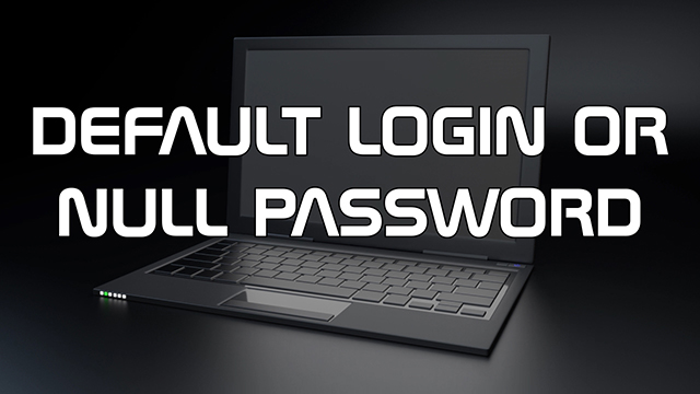 Steve Smith talks about the dangers of using the default username and password of devices, or not using a password for accounts.